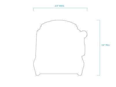 Slot machine cookie cutter