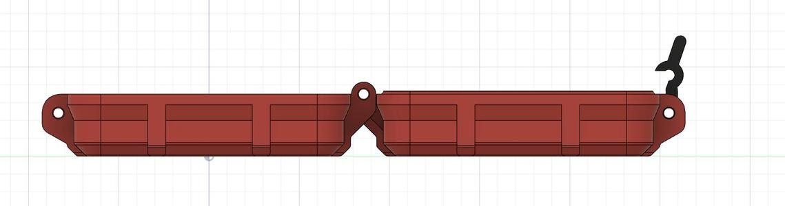 Low profile Rugged Box (Parametric) - Single latch version included