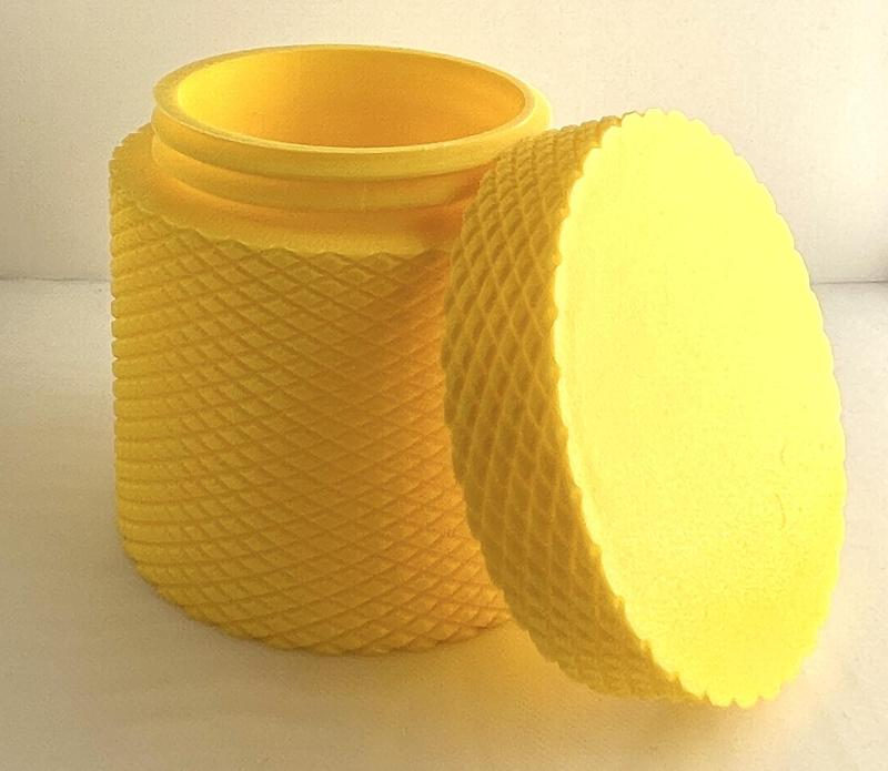 Knurled Container