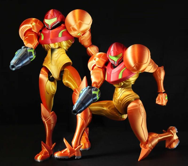 Samus from Metroid Articulated Figure