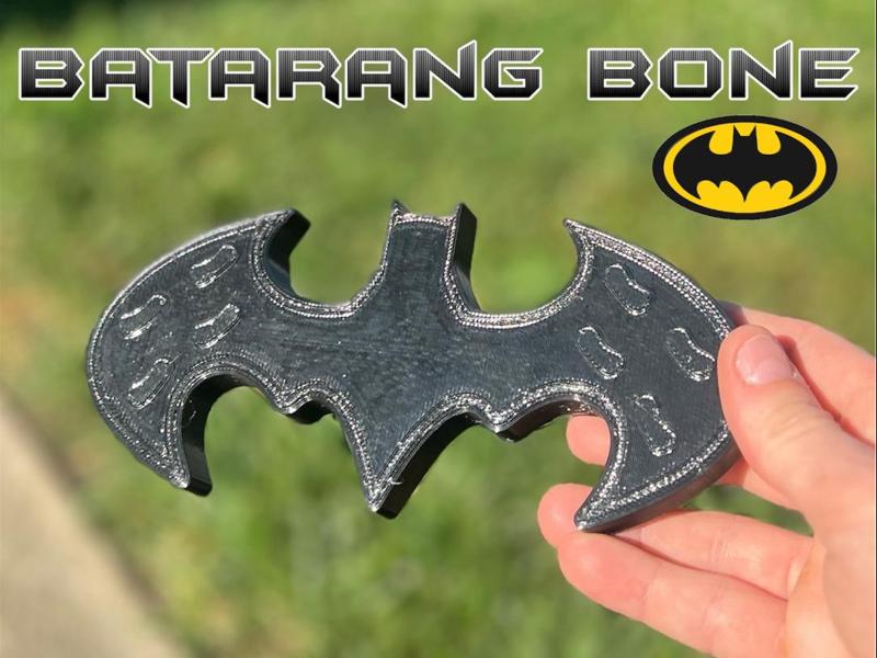 Batarang Bone - TPU Dog Toy