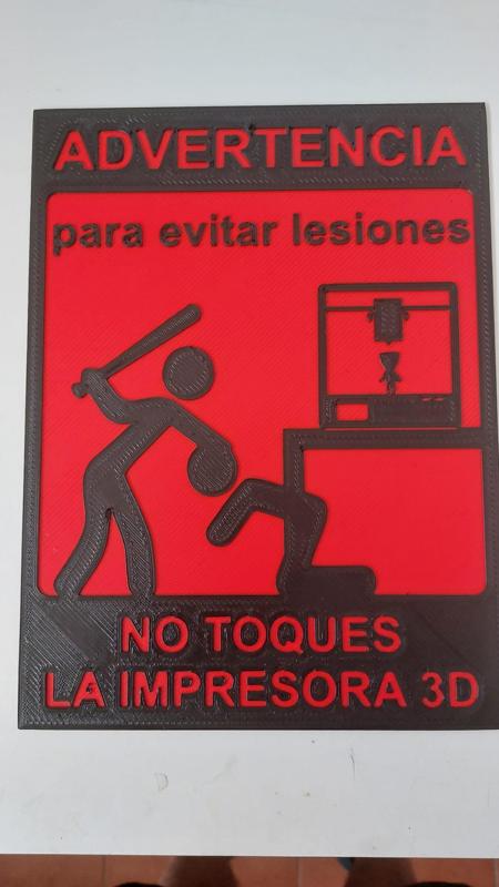 Cartel de Advertencia