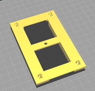 Sheetrock Marker for Single Gang Outlet Box