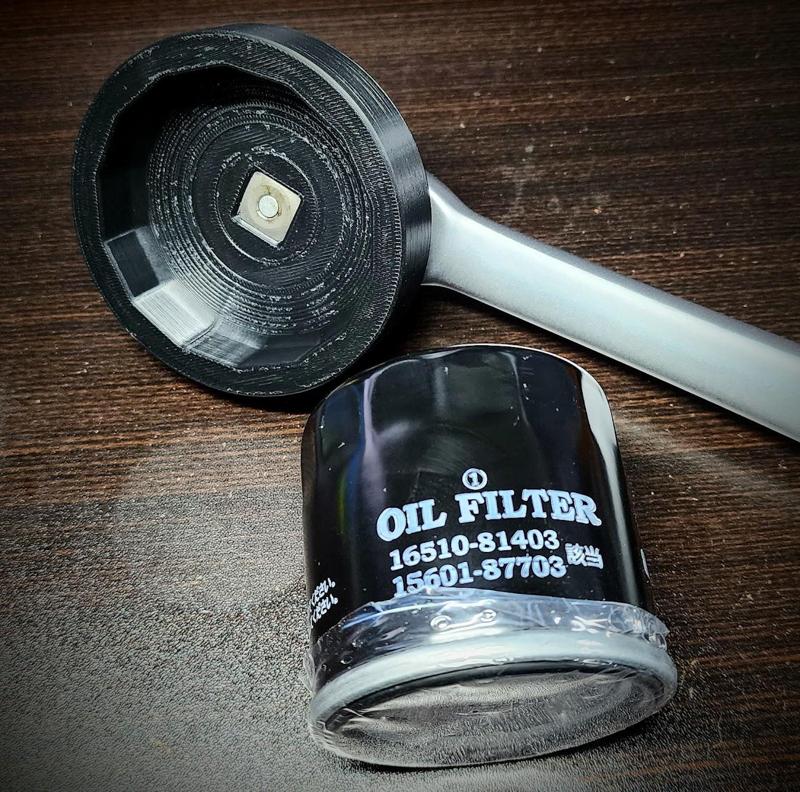 Hijet S110P Oil Filter 1/2" Socket Adapter