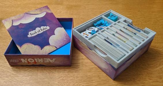 Aerion Organizer Insert with Sleeved Cards