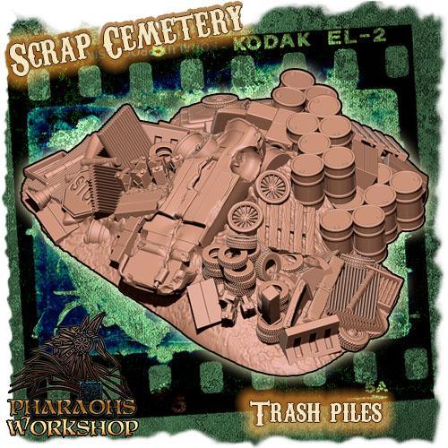 Junk Yard Trash Piles