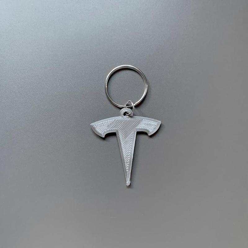 Tesla keychain