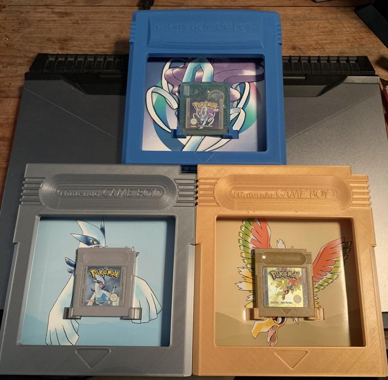 Gameboy (Color) big cartridge display case