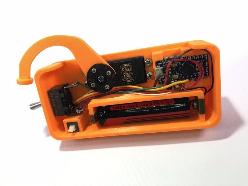 Handheld useless machine