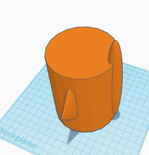 Shaped cup
