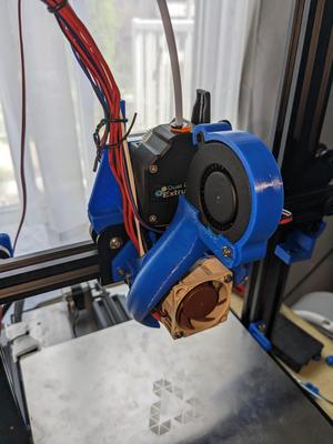 Ender 3 BMG Carriage Mount Adapter for Pancake Stepper Direct Drive Speed Drive