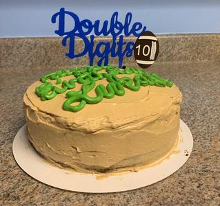 Double Digits Cake Topper