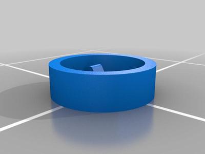 Cylinder base for Lutron Aurora