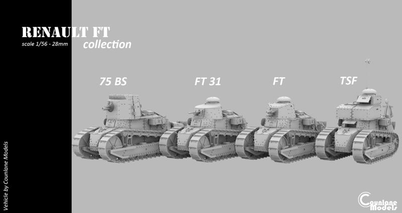 Renault FT collection