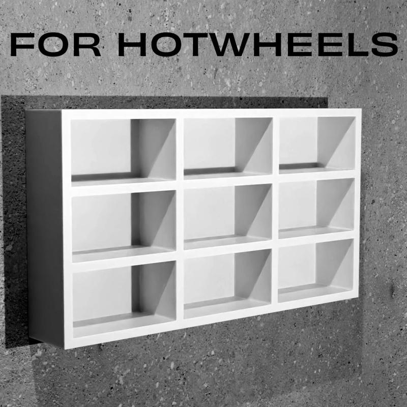 Hotwheels display case 3X3