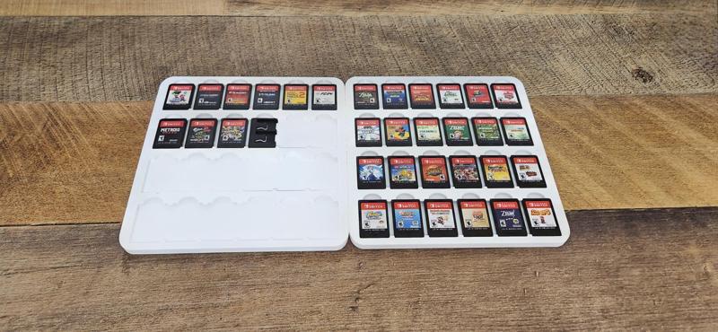 Nintendo switch games holder