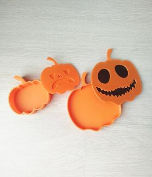 Pumpkin box with lid