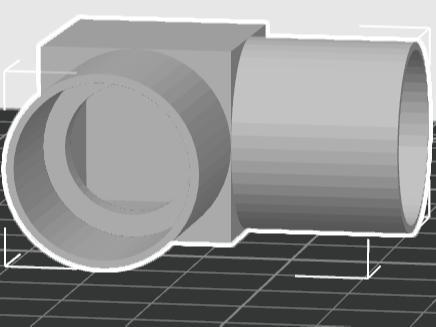 Hose Adapter 20mm – 90° Corner Piece