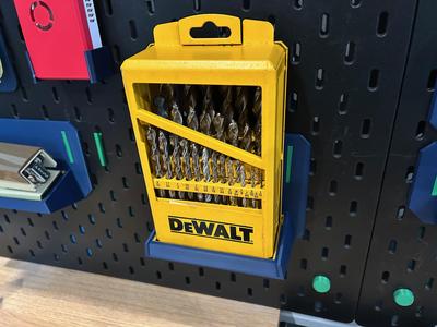 Chunky Dewalt Drill Index Tray for SKÅDIS