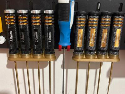 Ikea Skadis Hex Screw Drivers Holder
