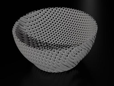 HexaMesh Bowl
