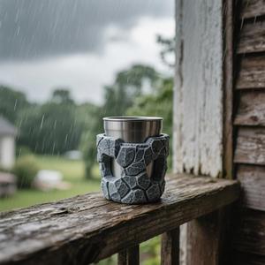 Stone Can Holder