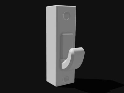 White coat hanger