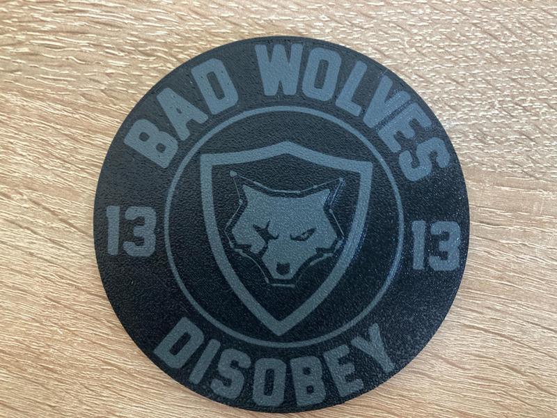 Bad Wolves - Disobey coaster