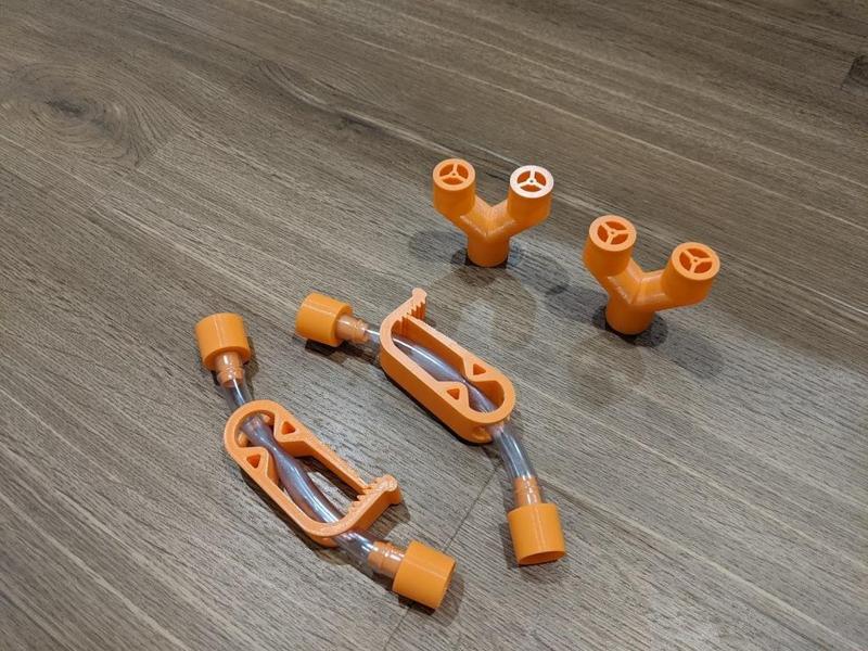 Valved Ventilator Splitter