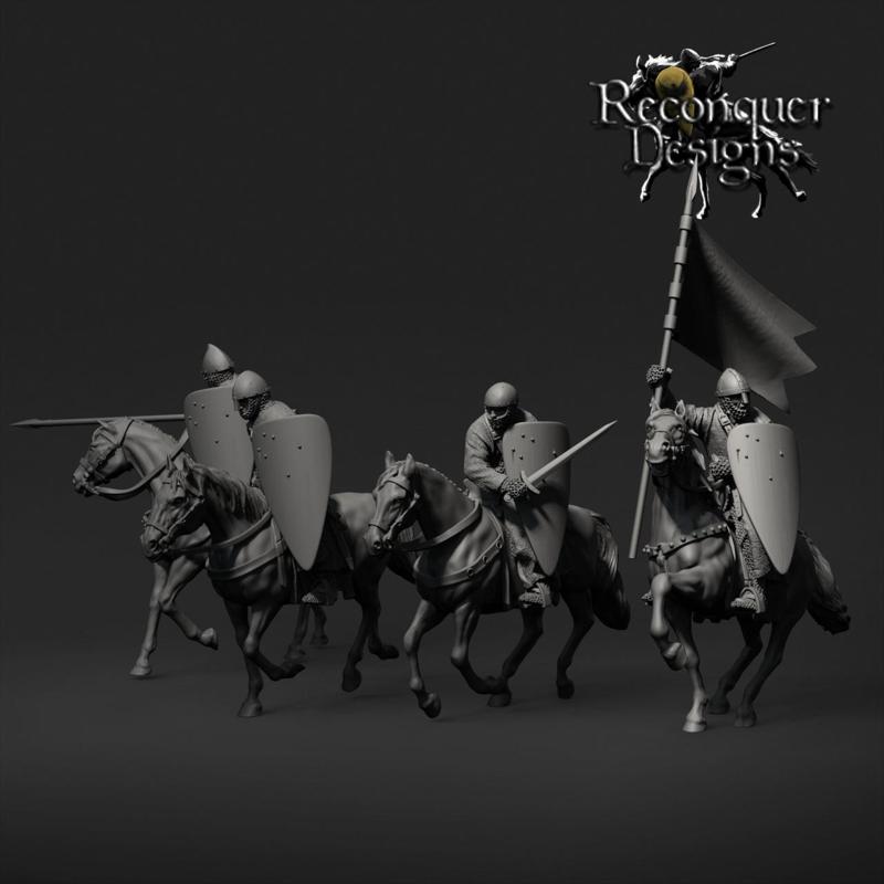 12th century Military Order Knights Set B