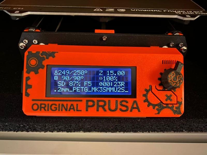 LCD Cover Gear (MMU) and knob opensource