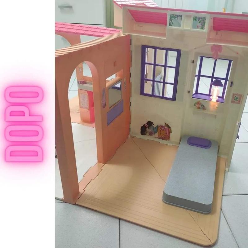 Barbie Folding Pretty House 90s Bed / Bath Tub