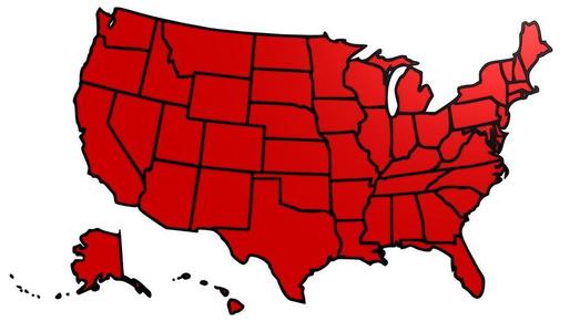 Map of USA