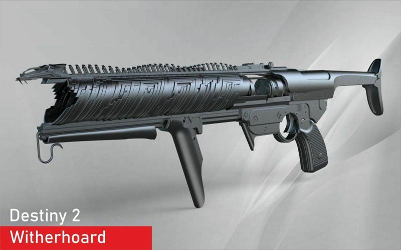 Destiny 2 - Witherhoard exotic grenade launcher
