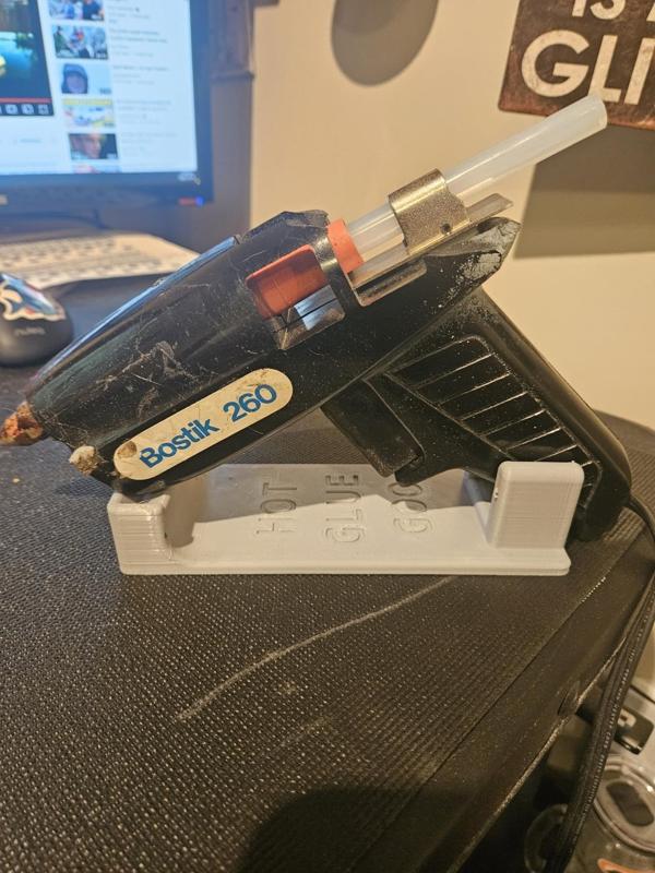 hot glue holder