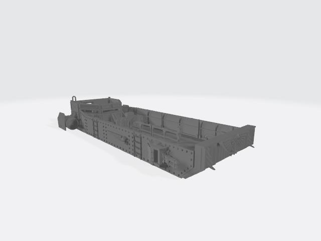 WH40k LCVP infantry carrier/ landing craft.