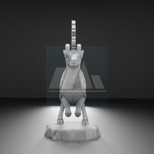 🦌 Gök Geyik – Türk Mitolojisine Ait 3D Baskı Model (2 Parçalı)