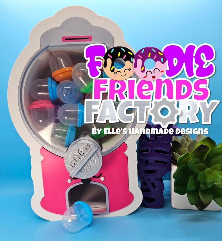 Kawaii Bubblegum Capsule Machine (Personal-Use) - Foodie Friends Factory Vault