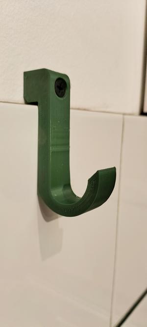 Tea towel hook