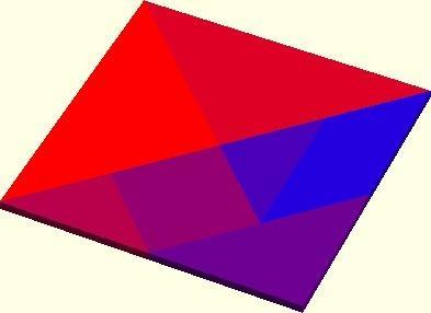 Parametic Tangram with automatic print plate generator