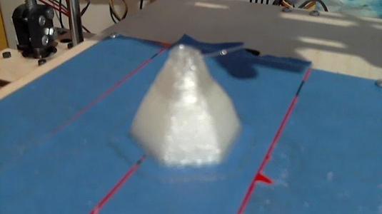 hexagonal volcanoe