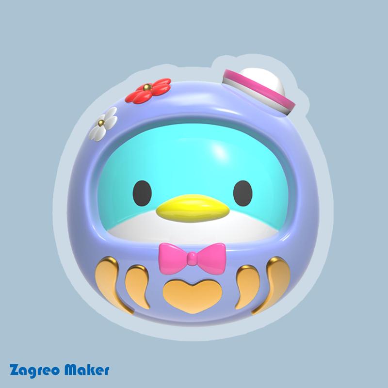 Darumas Sanrio tuxedo sam