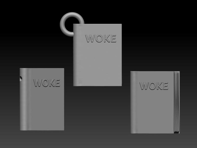 THE WOKE AGENDA KEYCHAIN