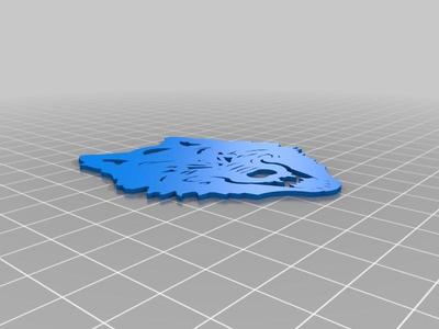 Wolfy Keychain Ornament