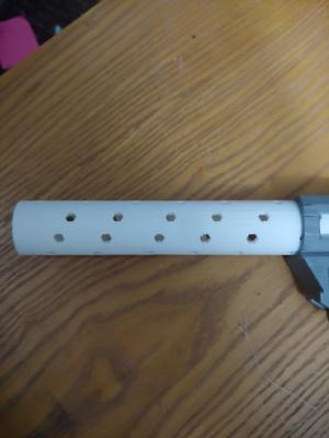 K2 blaster fluted barrel extension and slide on target reticle