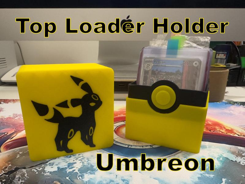Pokemon - Top Loader Holder - Umbreon