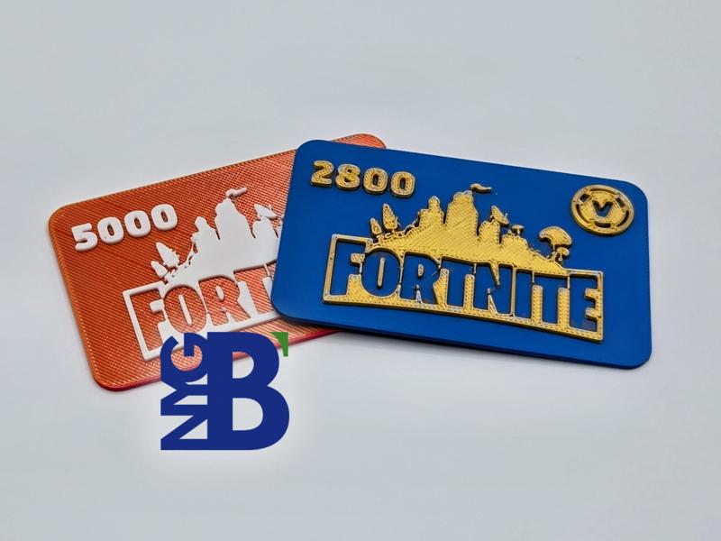 Physical Fornite V-Bucks Giftcard
