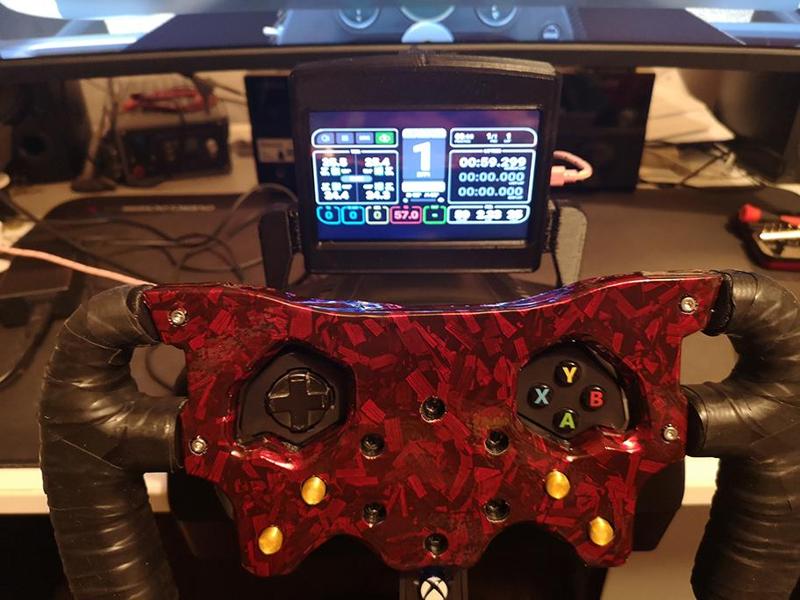 Logitech G29/920 screen mount