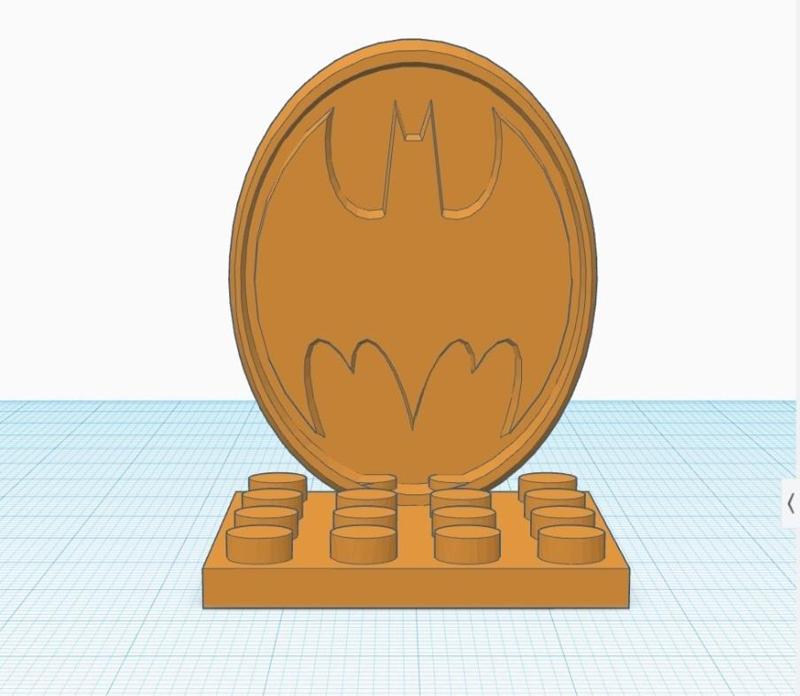 Lgo batman stand