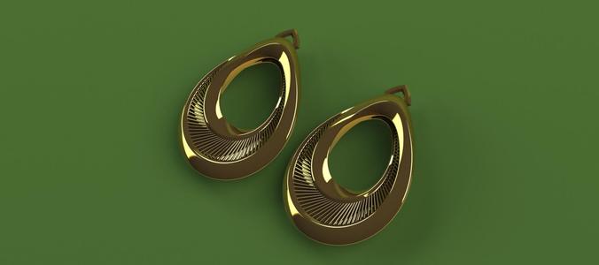 Gold Earring